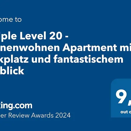 Triiiple Level 20 - Sonnenwohnen Apartment Mit Parkplatz Und Fantastischem Ausblick
